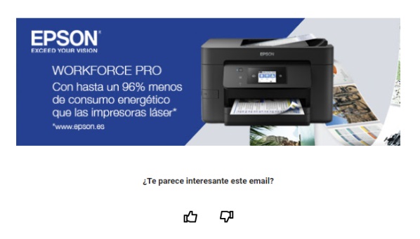 ejemplo encuesta dentro del email
