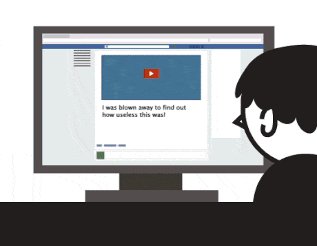 gif viendo el muro redes sociales