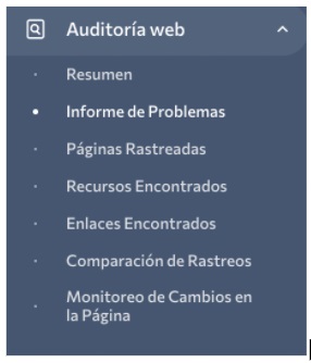 se ranking informe de problemas