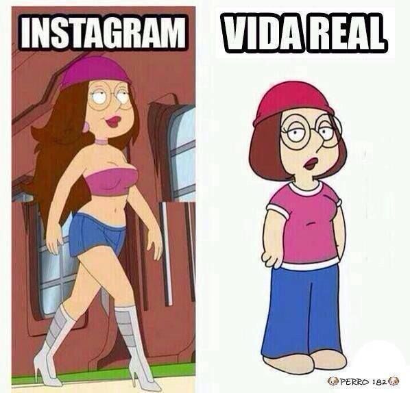instagram vida real