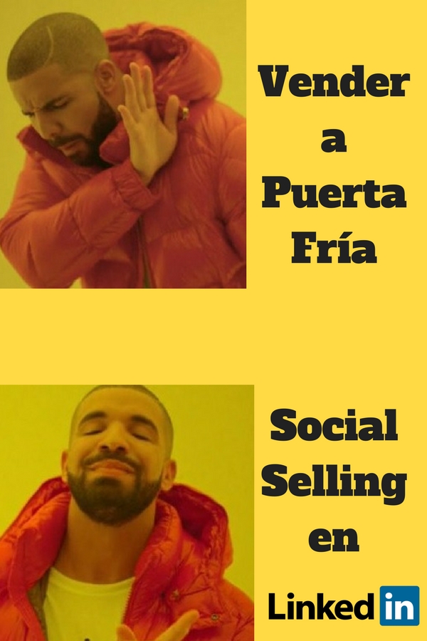 a drake le gusta el social selling en linkedin