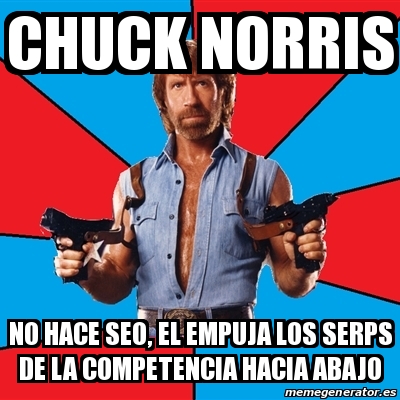 chuck norris no hace seo