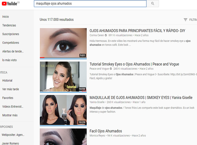 videos mejor posicionados youtube